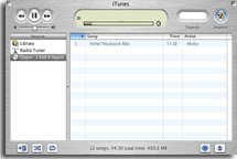 Itunes window