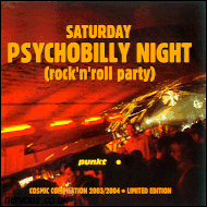 Saturday Psychobilly Night CD cover