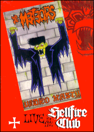 The Meteors - Video nasty/Hellfire club CRDVD18