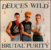 Deuces Wild Fury LP sleeve